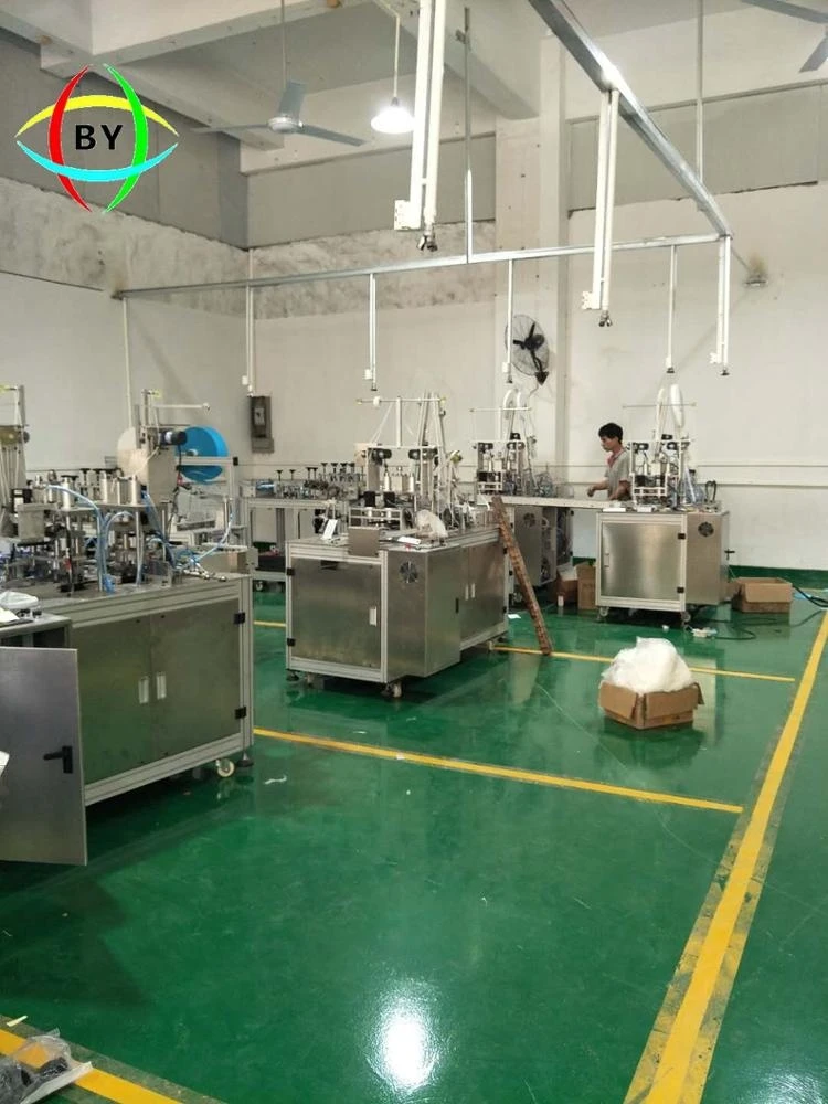 Self research and development full automatic fish type mask production machine
