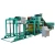 Import semi-automatic small concrete cement fly ash hollow block brick paver making machine from China