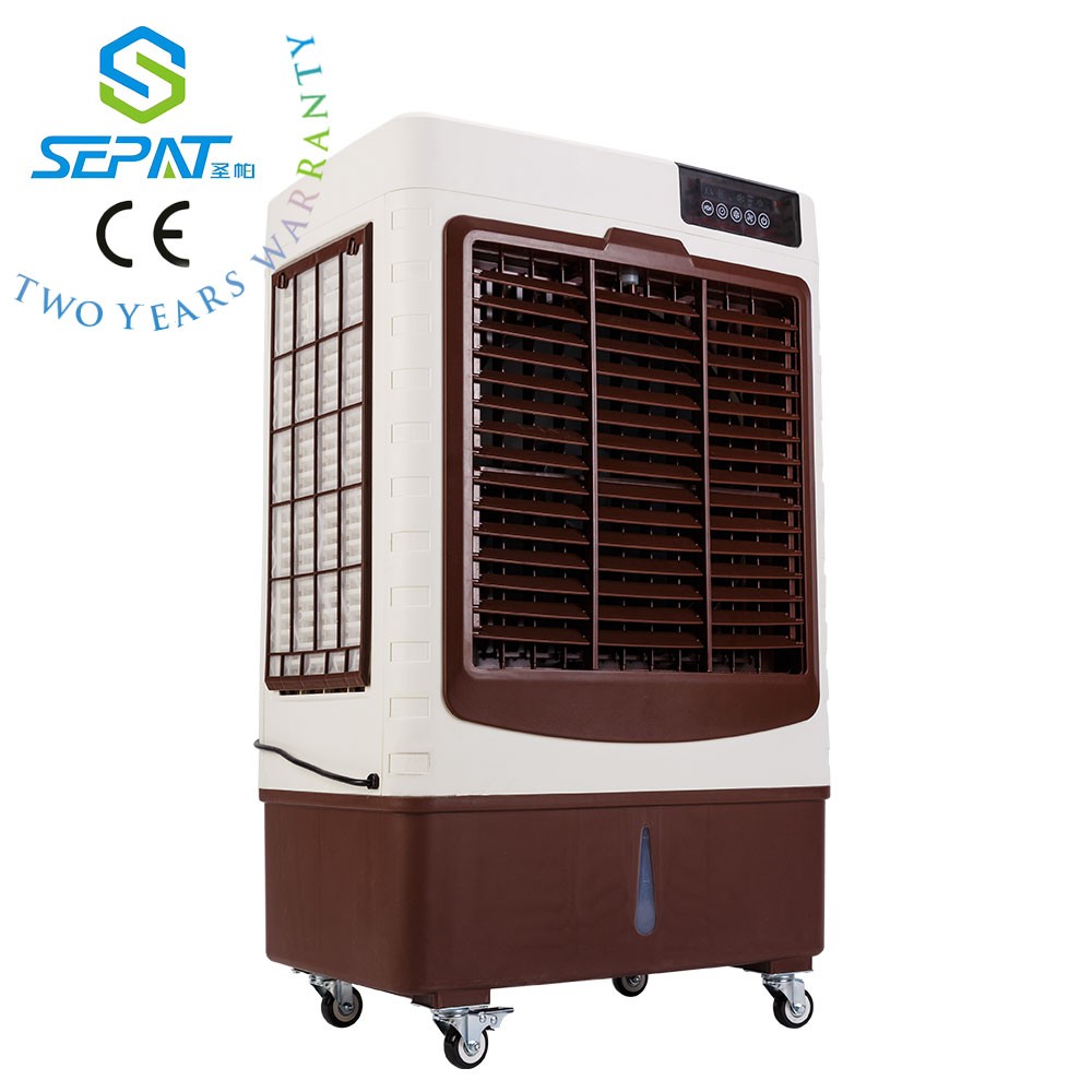 SEPAT 2020 factory price evaporative portable Water cooling fan/room air cooler/for Outdoor &amp; Indoors with UV lamp ozonizer