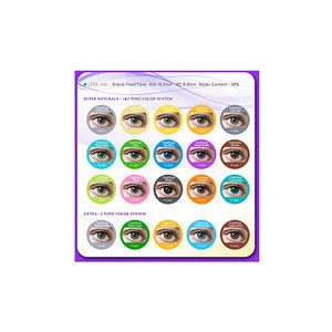 Sexy eyes 14.5mm diameter Freshtone Super naturals color contact lenses