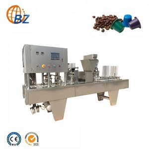 Shanghai Coffee Capsule Making Machine For Nespresso Equipment, Nespresso Kup Coffee Capsules Filling Machine