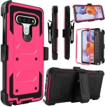 Shell Defender Holster Phone Case For Samsung Galaxy S20 FE 5G Note 20 Built In Screen Heavy Duty Protection Belt Clip Cover