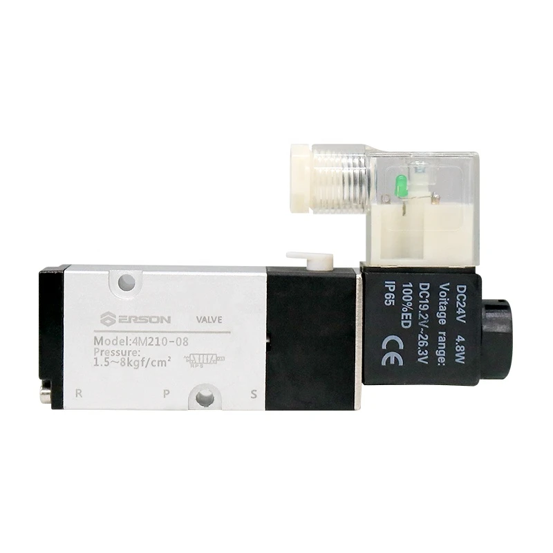 SHINYAUTOMATIC Factory electromagnetic valve 4M210-08 airtac type pneumatic solenoid valve