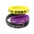 Import Silicon Wrist Band / Embossed Silicone Rubber Bands/white Silicone Wristband from China