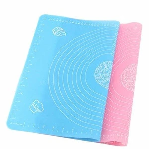 Silicone Baking Mat for Pastry Rolling with Measurements Liner Heat Resistance Table Placemat Pad Pastry Board
