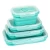 Import silicone collapsible bowl with cover foldable food container lid box silicone bowl bento lunch box from China