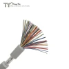 Silicone rubber cable 6 12 18 19 24 core 0.5mm 1mm 2.5mm flexible shielded electrical remote control cable