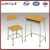 Import Single wood desk and chair, school sets, school furniture from China