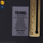 Sinicline Black Color Printed Custom TPU Label for Garment