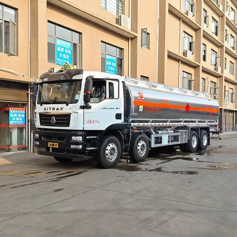 Sinotruk Shacman Dongfeng Foton FAW HOWO Heavy 336HP 4X2 6X4 8X4 Chassis 20000liters Petrol Fuel Oil Diesel Tank Truck for Sale