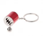 Six-speed Gear Shift Lever Car Keychain Transmission Gearbox Auto Parts Keychain