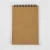 Import size A5 wire binding spiral Kraft paper cover recycled coil notebook from China