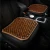Import SJ-CU01 natural wooded bead cushion car seat cushion factory direct for car accessories summer seat cushion from China