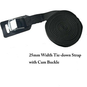 Small cambuckle tie down belt cargo lashing straps High Quality