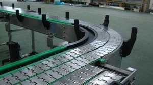small cosmetic bottle chain conveyor for filling machine/labeling machine/printing machine