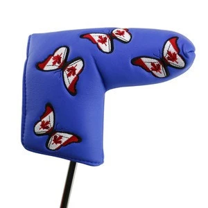 Small MOQ golf club putter head cover wholesale animal cover golf