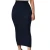 Import Small Order Cheap Womens Dresses Solid High-waisted Bodycon Long Maxi Skirt from China
