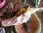 Smoked Whole Goat Meat  For sale