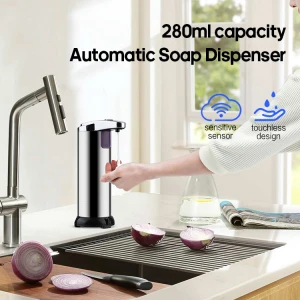 Soap Dispenser New Design Table Top Version Touchless Battery Automatic Smart Foaming Liquid Soap Dispensers