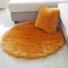 Soft and fluffy faux fur rug carpet
