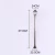 Import Solar garden light outdoor with 2.15 meter 7.05ft Garden light pole from China