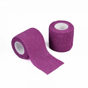 Solid color coach bandage hand bag boxing bandage fixed Sterile 100% cotton elastic bandage wraps