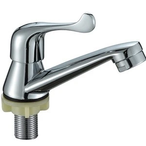 Southeast Asia hot selling factory direct sales quick opening basin faucet single handle cold water basin faucet