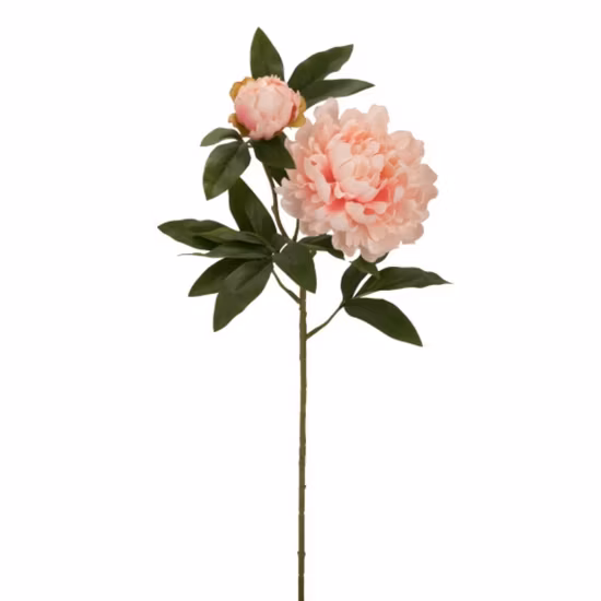 Hot Sell Spring Autumn Peony Fabric Artificial Flower Bouquet Peony for Wedding