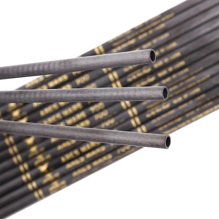 SPG Archery Custom All Series Spine Hunting Mixed Carbon Fiber Arrow Shaft 4.2mm 3K Pure Carbon Arrow Shaft