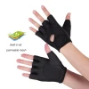 Sports Fitness Non-Slip Anti-Vibration Hand Guards Bench Press Barbell Riding Protective Gear Diving Cloth Half-Finger Gloves