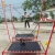 Import Square cheap amusement games 1 seat 2 seats 4 seats mini bungee jumping trampoline for kids from China