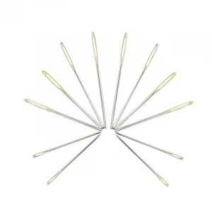 Stainless Steel Blunt Craft Needles Pins Sewing Straight Needle DIY Sewing Household Darning Needles Set with Different Sizes