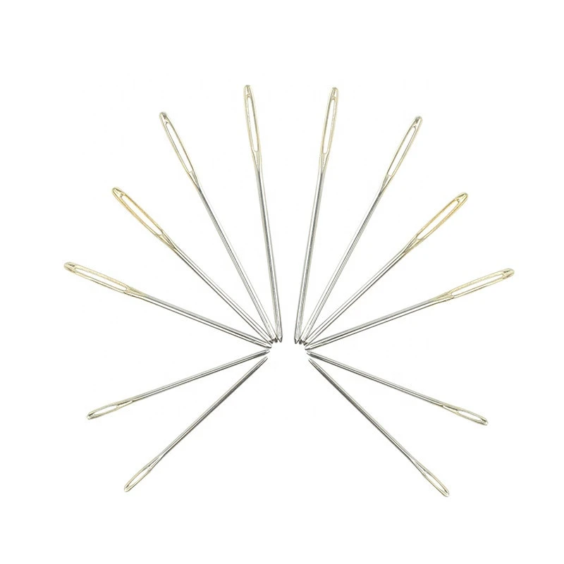 Stainless Steel Blunt Craft Needles Pins Sewing Straight Needle DIY Sewing Household Darning Needles Set with Different Sizes