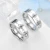Import Stainless Steel Ring Wholesale Fashion His Crazy Her Weirdo Couple Jewelry Silver Stainless Steel Ring from China