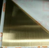 stainless steel sheet gold hairline finish for building decoration