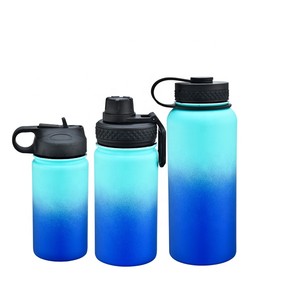 Stainless Steel Thermos Vacuum Insulated Wide Mouth Double Wall Outdoor Thermos Sports Bottle Sports Flask Water Bottle