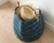 Storage fabric canvas bag organizer hamper foldable collapsible cotton cloth liner with handles