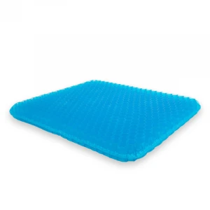 Summer cooling honeycomb gel shock absorbing seat cushion