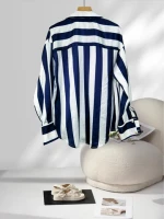 Summer Elegant Womens Blouse Breathable and Anti-Wrinkle Custom Printed Shirt Sustainable for Women