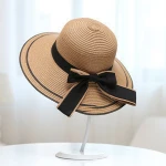 Summer Hats For Women Flat Top Beach Wholesale Straw Hats