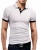 Import Summer Mens Short Sleeve Casual Polo Shirt Slim Basic Tee Solid Color T-shirt from China