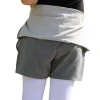 Summer Tennis Skirts Womens Badminton Sport Wear Skorts Mini Skirt with Two Pockets