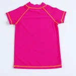 sun protection custom printed shorts sleeve rash guard for children