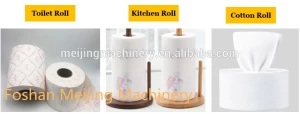 Super Service Non-woven Kitchen Towel Roll Rewinding Machines Full Auto Tissue Paper Making Machine Toilet