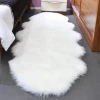 Super Soft Home Living Dining Bedroom Faux Rabbit Fur Floor Shaggy Rug Carpet