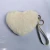 Import Super soft rabbit hair Artificial fur heart-shaped Artificial rabbit hair coin purse from China