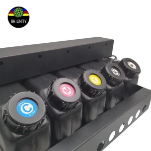 Support customization 4+4/4+6/6+12 black/white ink system 5 colors alarm CYMKW refill continuous ink supply system OEM