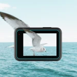 SUREWO Gopro 9 Tempered Glass Film, Action Camera Screen Protector Compatible with Gopro Hero 9 Black