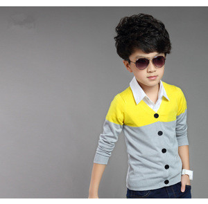 Boys Apricot Sleeveless Sweater Cardigan main image 0