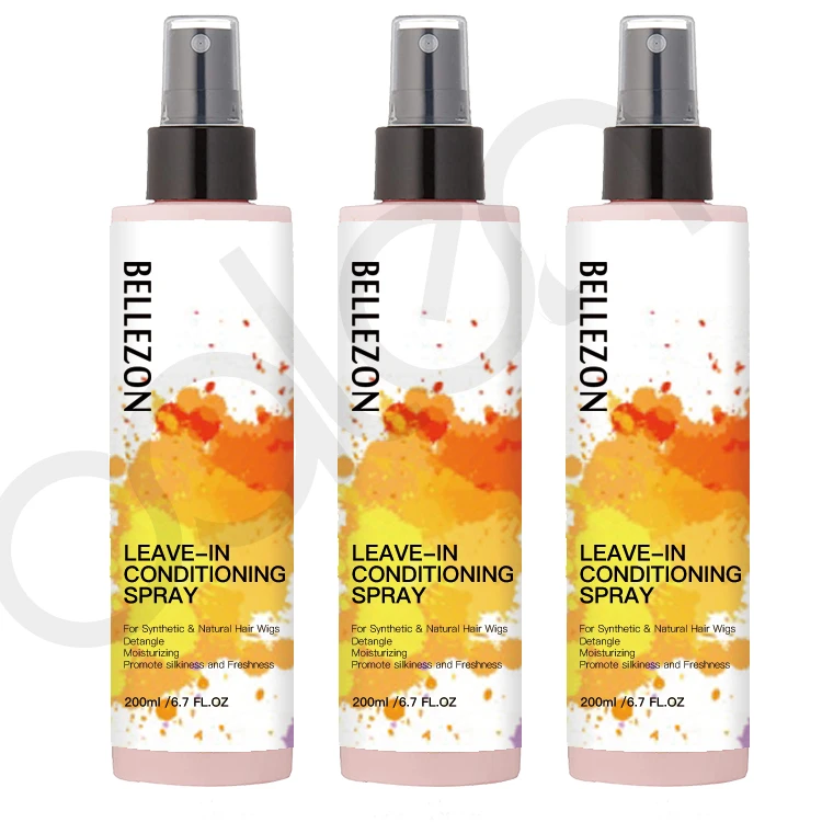 Synthetic Wig Leave-in Conditioning Spray Wig Care Solution Moisturizes Lace Wig Spray